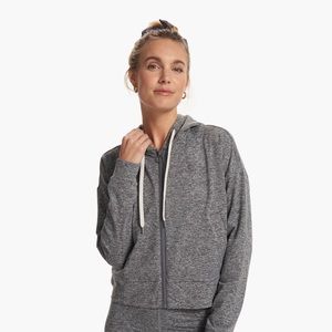 Vuori Granite Cropped Hoodie Size M